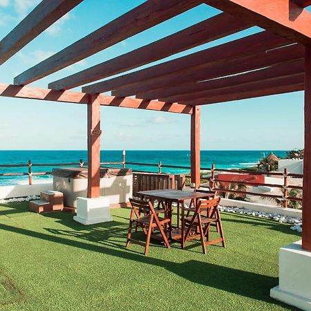Villa With Ocean View, Pool, Restaurant And Rooftop Isla Mujeres Exterior foto