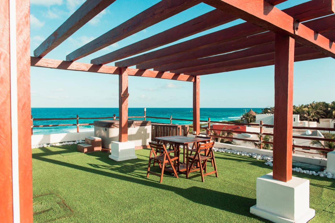Villa With Ocean View, Pool, Restaurant And Rooftop Isla Mujeres Exterior foto