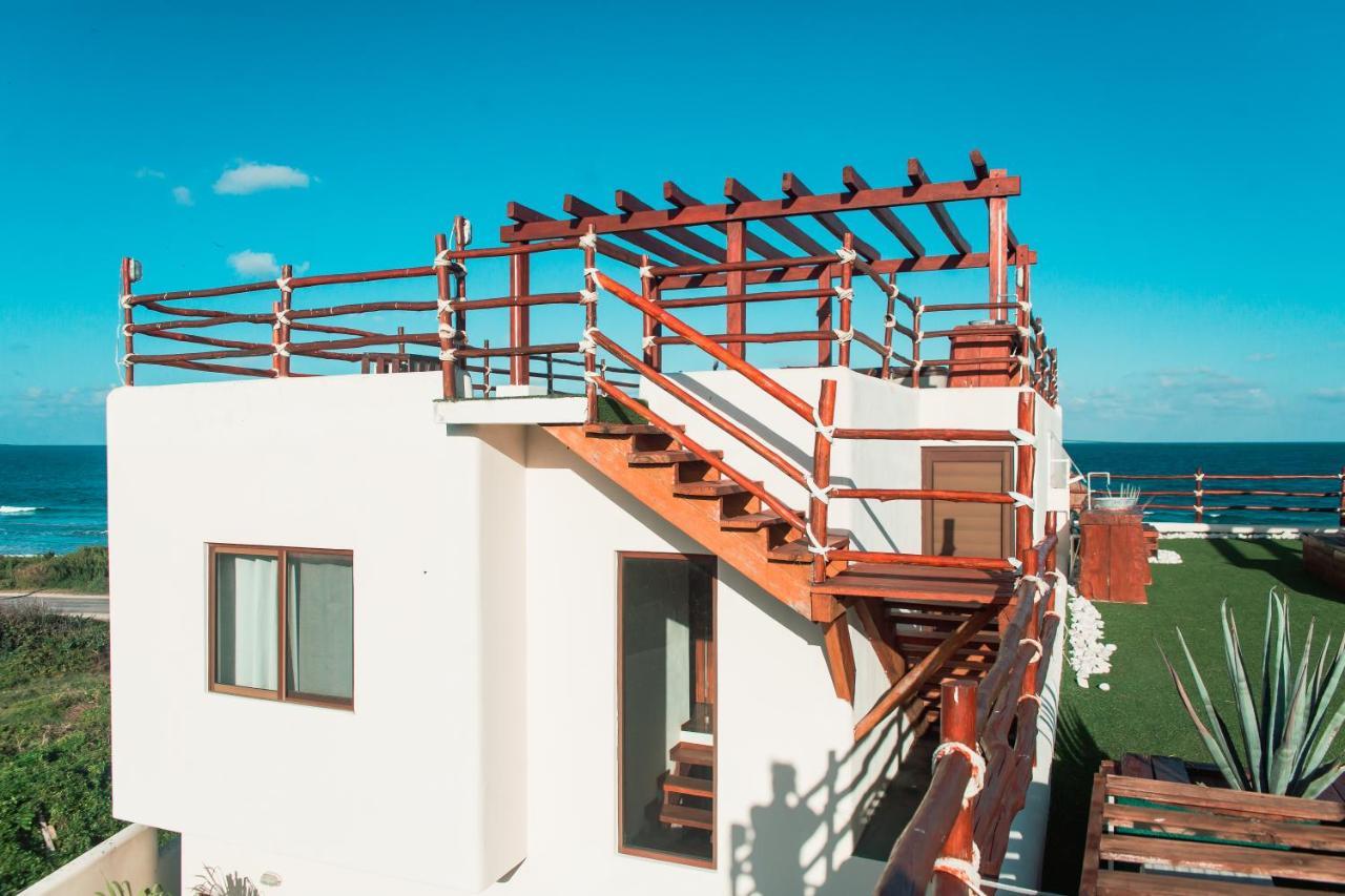 Villa With Ocean View, Pool, Restaurant And Rooftop Isla Mujeres Exterior foto