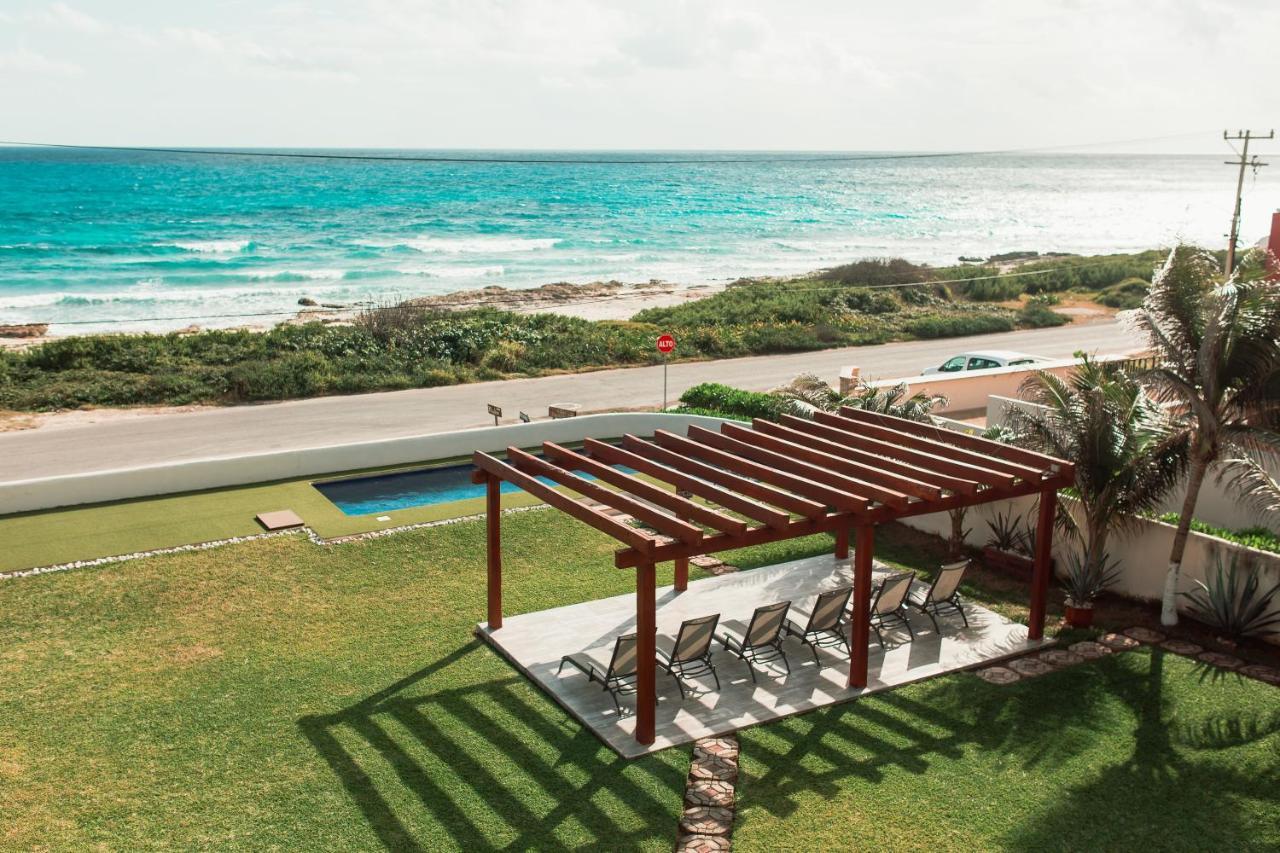 Villa With Ocean View, Pool, Restaurant And Rooftop Isla Mujeres Exterior foto