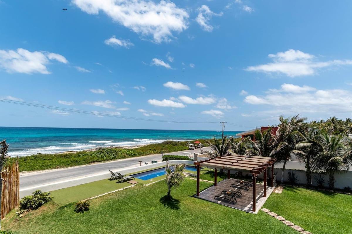 Villa With Ocean View, Pool, Restaurant And Rooftop Isla Mujeres Exterior foto